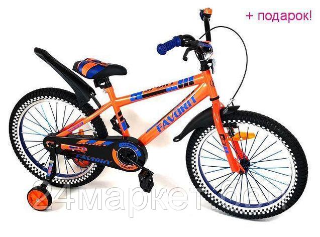 Детский велосипед Favorit Sport 16 (оранжевый, 2019), фото 2