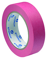 Малярная лента для идеальных кромок (розовая) Storch Sunnypaper Premium Das Rote UF-Plus, 50 м, 50 мм