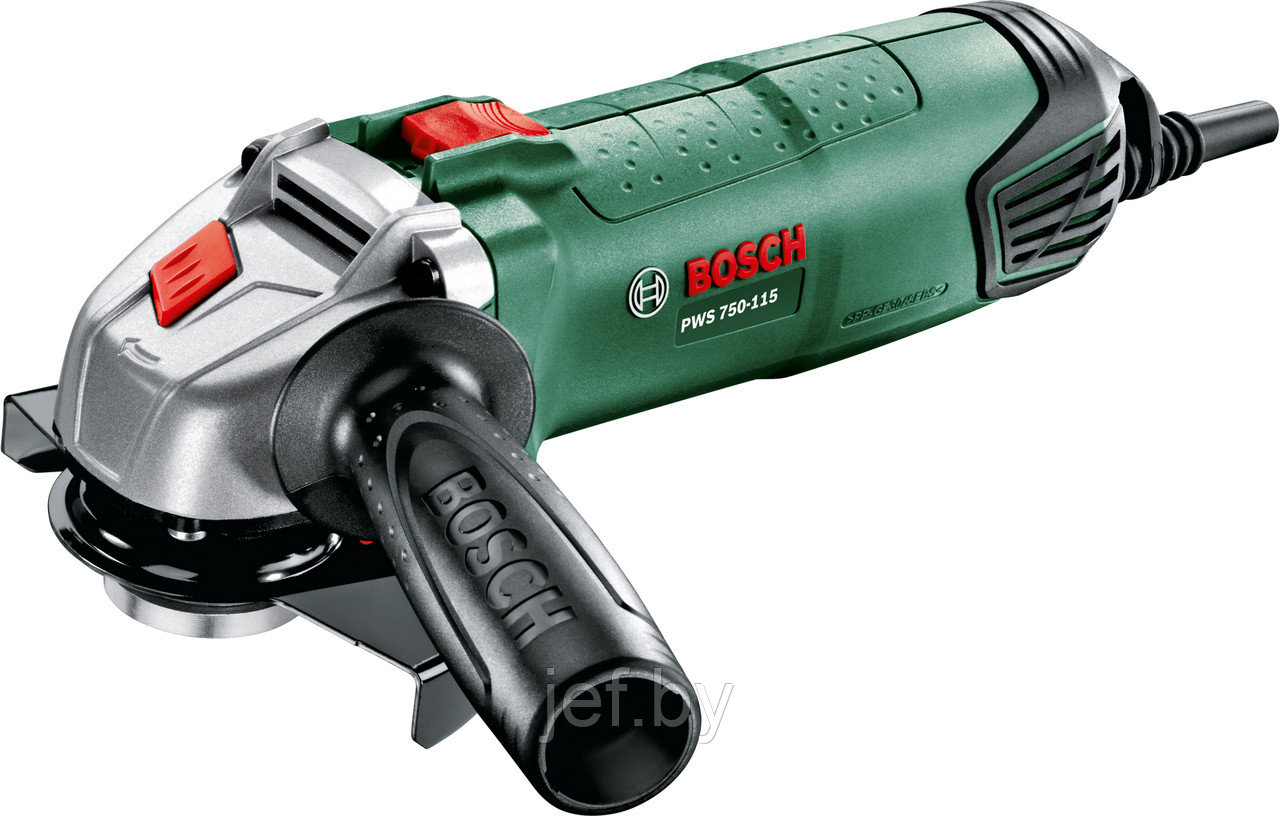 Одноручная углошлифмашина PWS 750-115 750 вт BOSCH 06033A2420 - фото 2 - id-p226152028