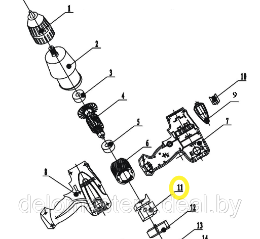 Выключатель DR1324 WORTEX ED6108-11 - фото 1 - id-p226152039