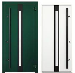Двери металлические металюкс AG6014 (black)