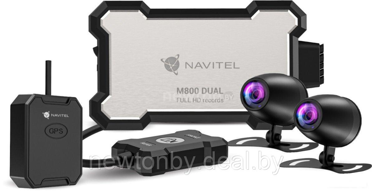 Видеорегистратор-GPS информатор (2в1) NAVITEL M800 Dual - фото 1 - id-p226153496