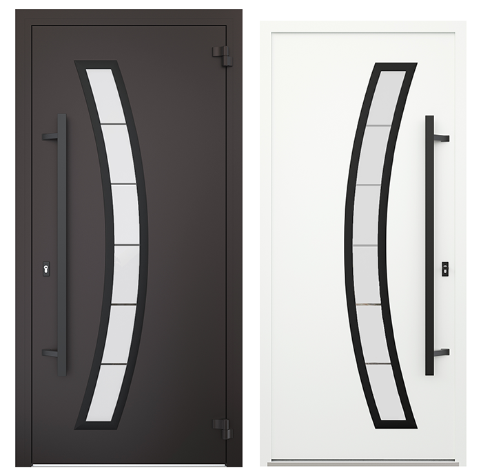 Двери металлические металюкс AG6033 (black)