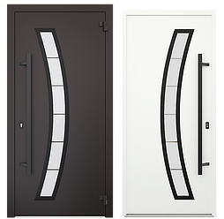 Двери металлические металюкс AG6033 (black)