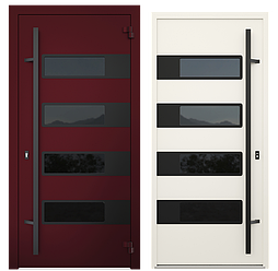 Двери металлические металюкс AG6034 (black)