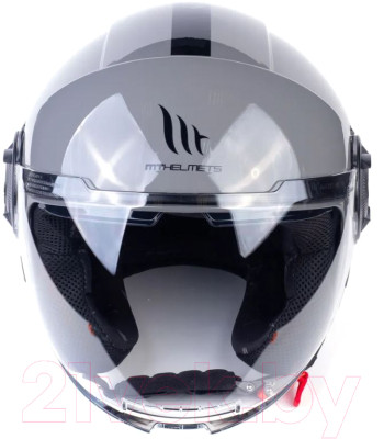 Мотошлем MT Helmets Viale SV Solid A2 - фото 3 - id-p226154011