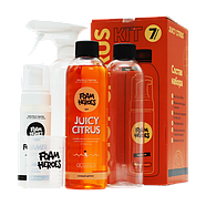 Juicy Citrus Kit - Универсальный органический очиститель c аксессуарами в наборе | Foam Heroes, фото 10