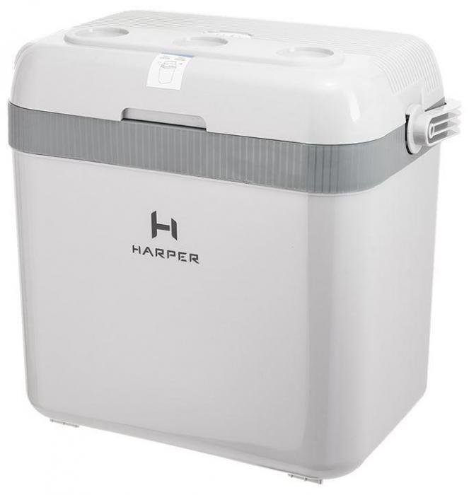 Автохолодильник авто мини холодильник автомобильный термоэлектрический HARPER CBH-132 12 вольт маленький - фото 1 - id-p225926610