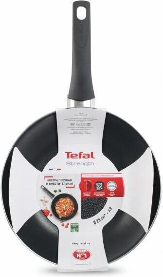 Сковорода ВОК 28 см TEFAL STRENGTH 042 31 628 - фото 10 - id-p226011357