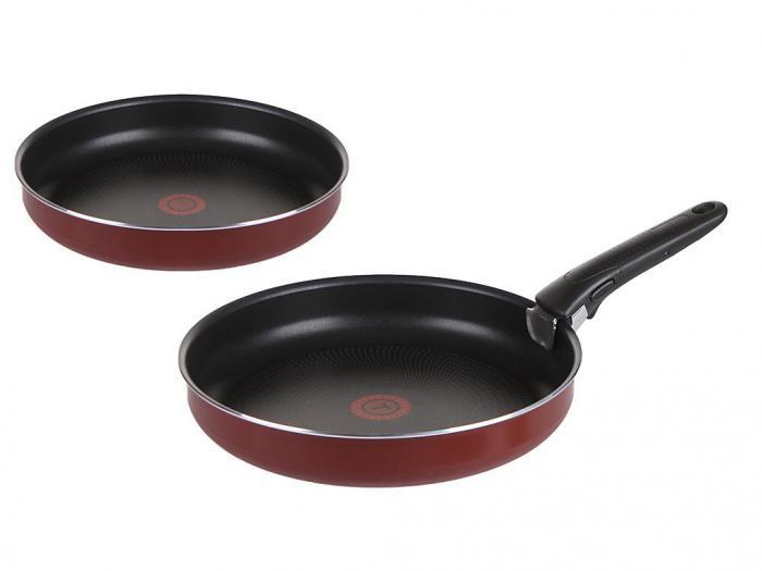 Набор сковородок Tefal Ingenio Red 04175820 - фото 1 - id-p226011904