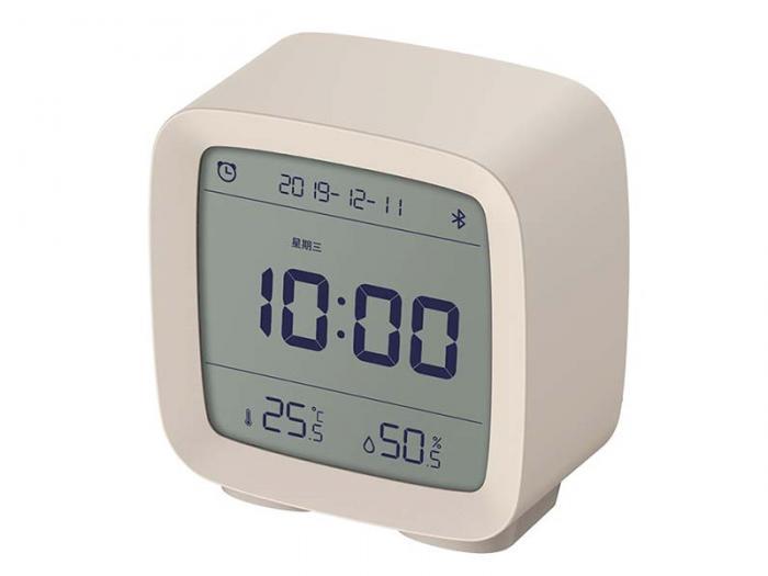 Часы электронные настольные Xiaomi ClearGrass Bluetooth Thermometer Alarm Clock CGD1 умный будильник - фото 1 - id-p226133021