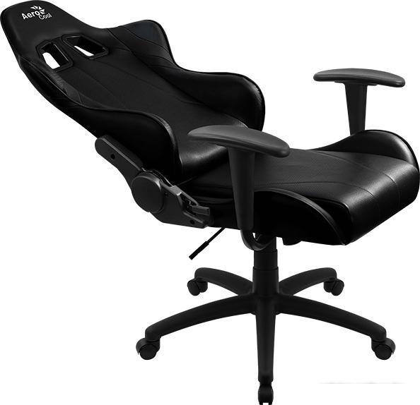 Игровое геймерское кресло для компьютера геймера AeroCool AC100 AIR черный стул компьютерный на колесиках - фото 8 - id-p226133032
