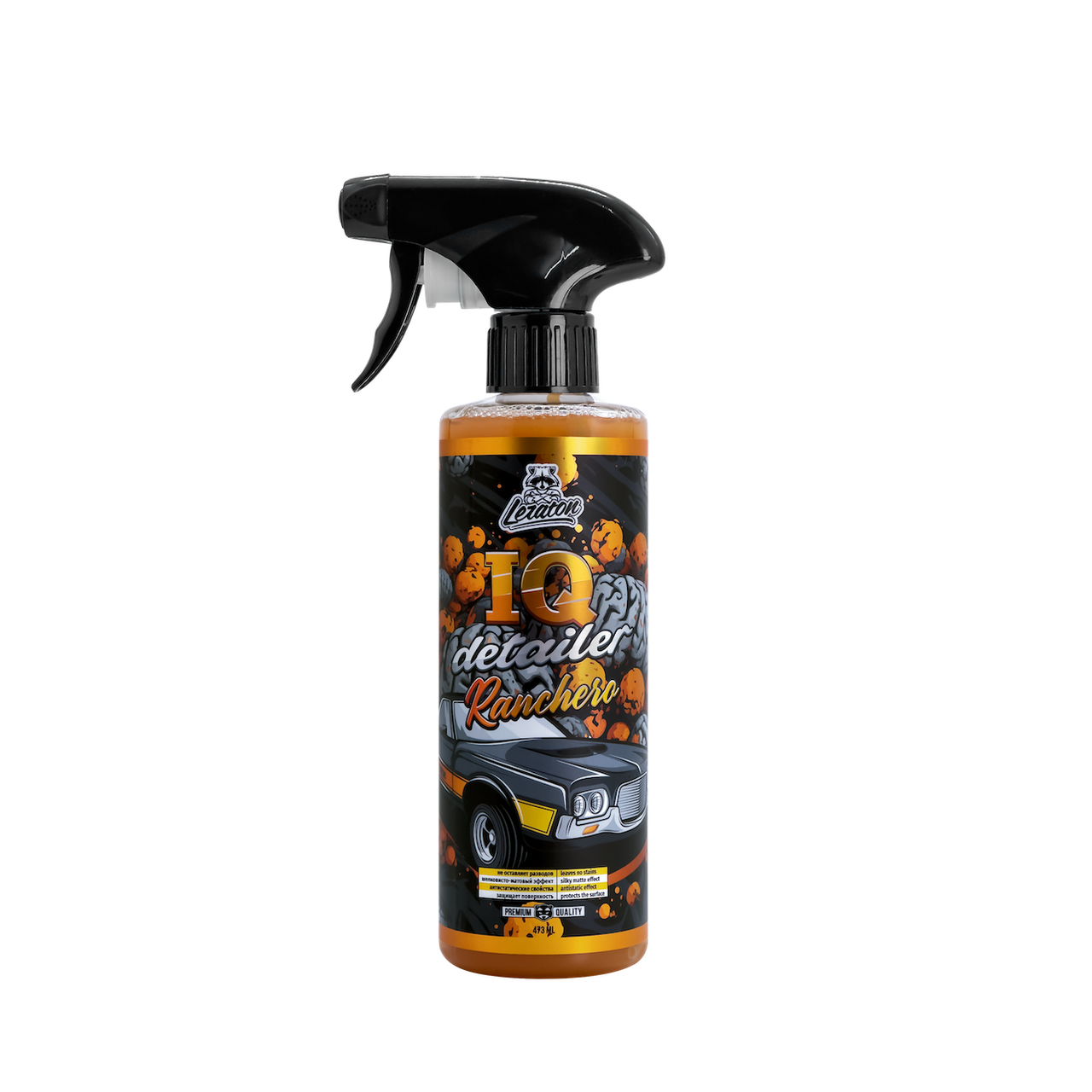 IQ Detailer Ranchero - Детейлер-спрей для интерьера | LERATON | Парфюм Hermes Terre D'Hermes, 473мл