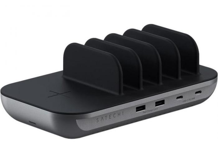 Зарядное устройство Satechi Dock5 Multi-Device Charging Station ST-WCS5PM-EU - фото 1 - id-p225961122