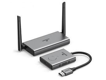 Сплиттер Ugreen CM506 Wireless HDMI Extender (Transmitter + Receiver) Grey 50633