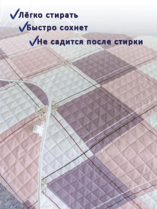 Покрывало 140х200 на кровать стеганое 1.5 спальное детское двухстороннее полутороспальное для девочки - фото 3 - id-p225926153