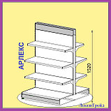 Стеллаж островной 1520хТорец+1000+1000+торецх1080 АРЛЕКС, фото 4
