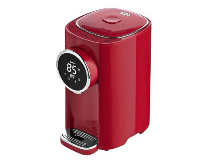 Термопот Tesler TP-5060 красный черный чайник-термос электрический 5 литров - фото 1 - id-p226133077