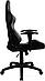 Игровое геймерское кресло для компьютера геймера AeroCool AC100 AIR черный стул компьютерный на колесиках, фото 7