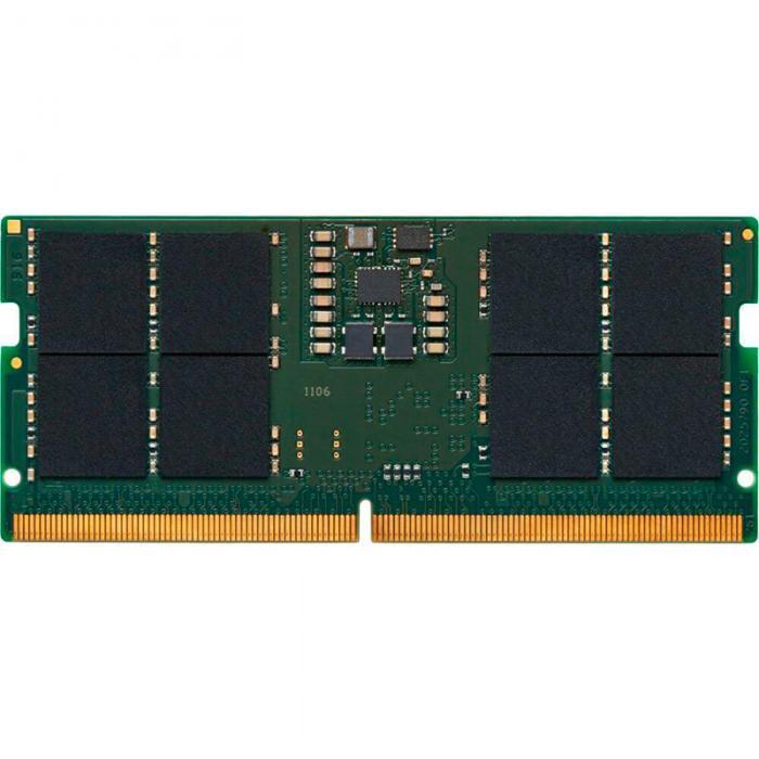 Модуль памяти Kingston DDR5 SO-DIMM 5600MHz PC5-44800 CL46 - 16Gb KVR56S46BS8-16 - фото 1 - id-p225960575