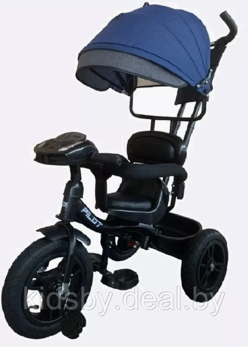 Детский велосипед трехколесный Trike Pilot PTA2B (синий) - фото 1 - id-p226132002