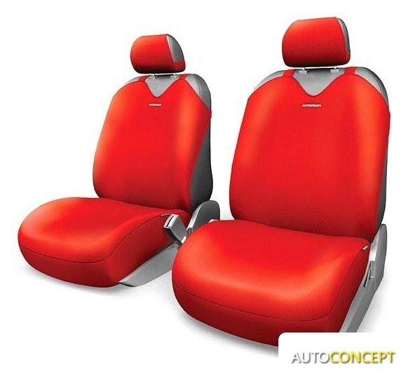 Комплект чехлов для сидений Autoprofi R-1 Sport Plus R-902P (красный) - фото 1 - id-p213199084
