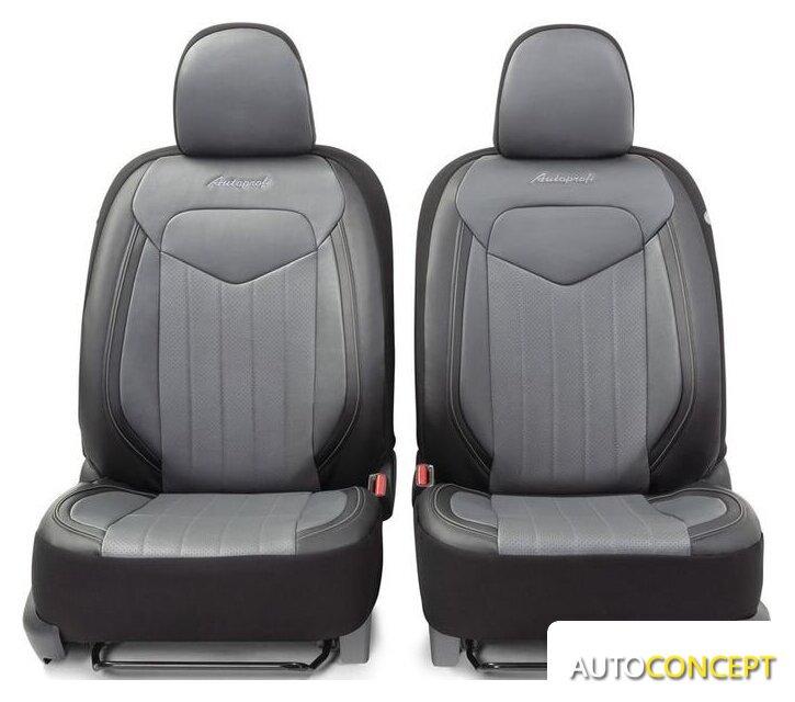 Комплект чехлов для сидений Autoprofi Signature SGN-1505GF (черный/серый) - фото 2 - id-p226155383