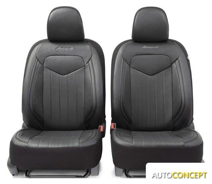 Комплект чехлов для сидений Autoprofi Signature SGN-1505GF (черный) - фото 2 - id-p226155397