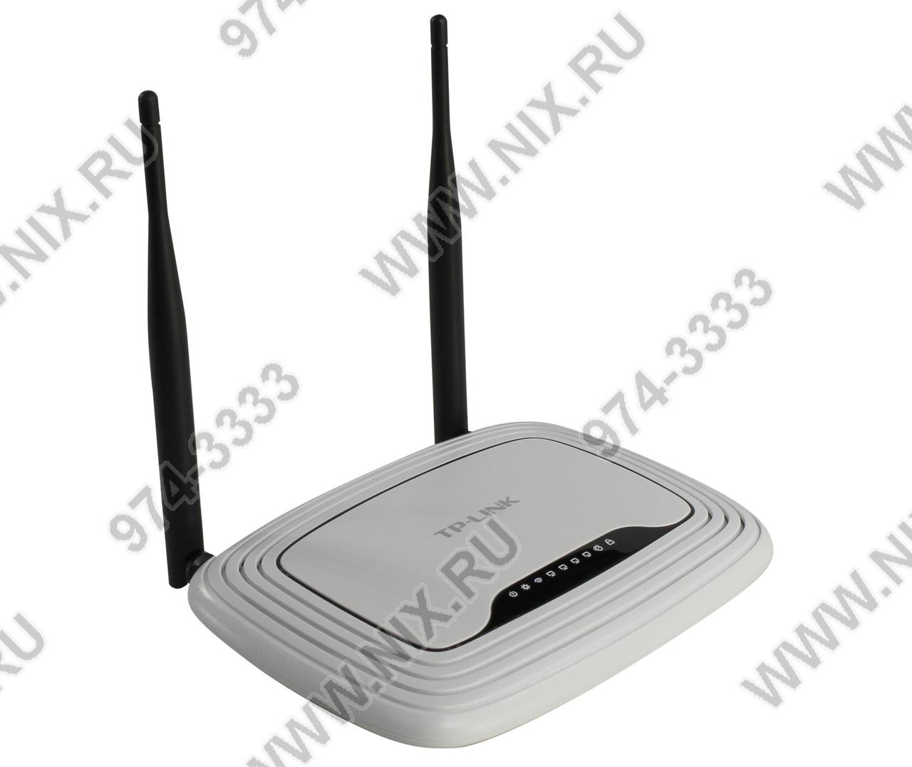 TP-LINK TL-WR841N Wireless N Router (4UTP 100Mbps, 1WAN, 802.11b/g/n, 300Mbps, 2x5dBi) - фото 1 - id-p226155559