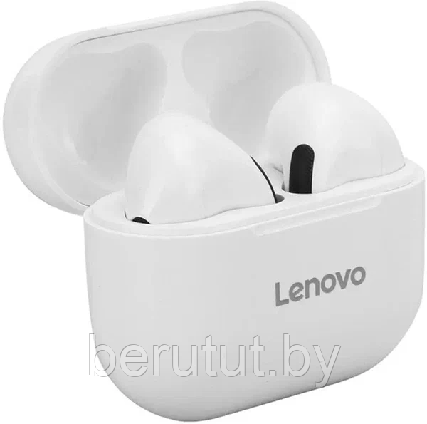 Беспроводные наушники LENOVO LP40 белые - фото 3 - id-p226155705