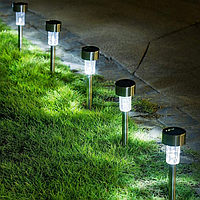 Набор садовых фонарей на солнечной батарее Solar Lawn Lamp 10 штук