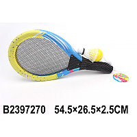 Набор ракеток (2шт) для тенниса с мячом и воланчиком арт. 2397270-595D