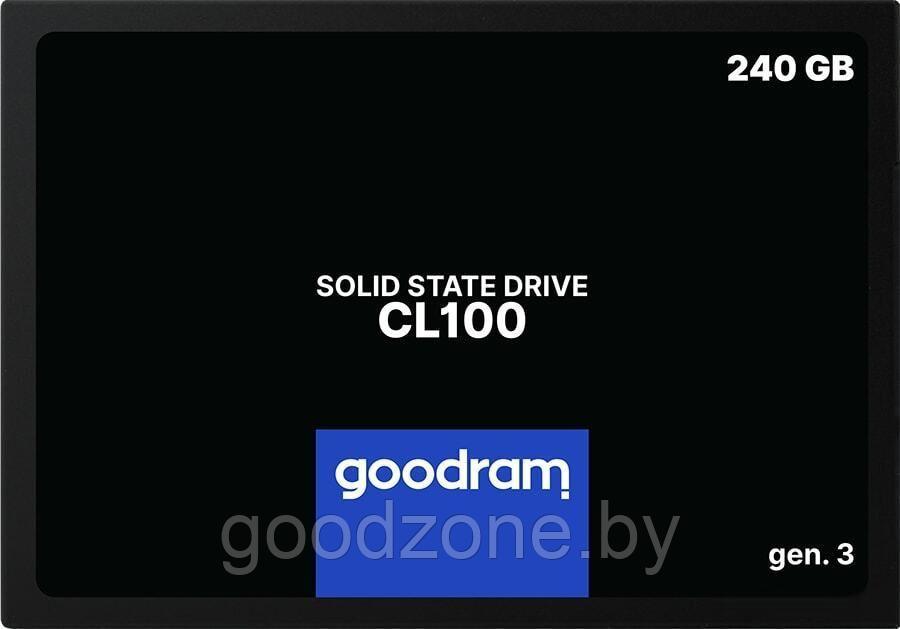 SSD GOODRAM CL100 Gen. 3 480GB SSDPR-CL100-480-G3 - фото 1 - id-p226156033