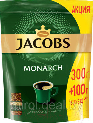 Кофе растворимый Jacobs Monarch - фото 1 - id-p226156991