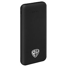 Аккумулятор мобильный BY, черный, 5000 мАч, USB, 2А
