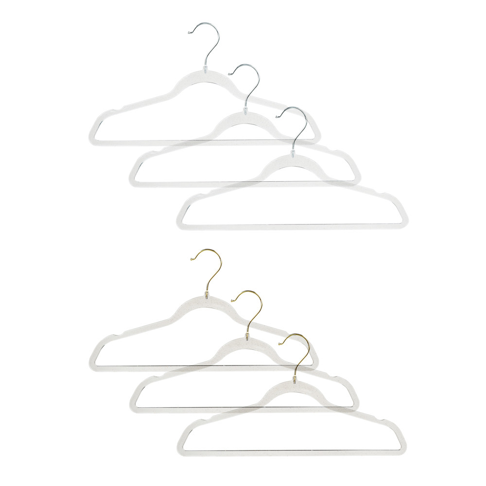 Набор вешалок для одежды Vetta "Кристалл", 3 шт - фото 1 - id-p226158078