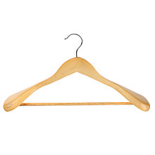 Вешалка для одежды Vetta деревянная, с широкими плечами, 45 см