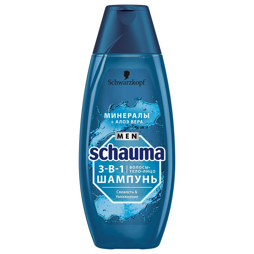 Шампунь для волос мужской Schauma MEN "Ultra Сила", 360 мл