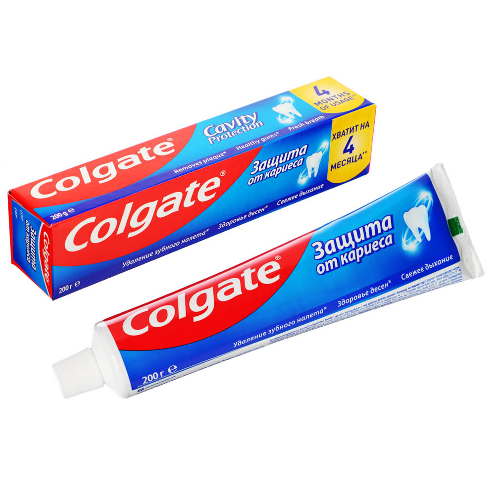 Зубная паста Colgate "Защита от Кариеса", 135 мл