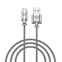 BY Кабель для зарядки Metall Micro USB, 1м, 3A, QC 3.0, металл