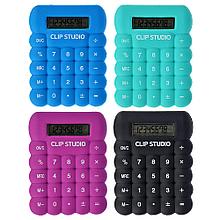 Калькулятор CLIP STUDIO 8-разрядный, 4 цвета