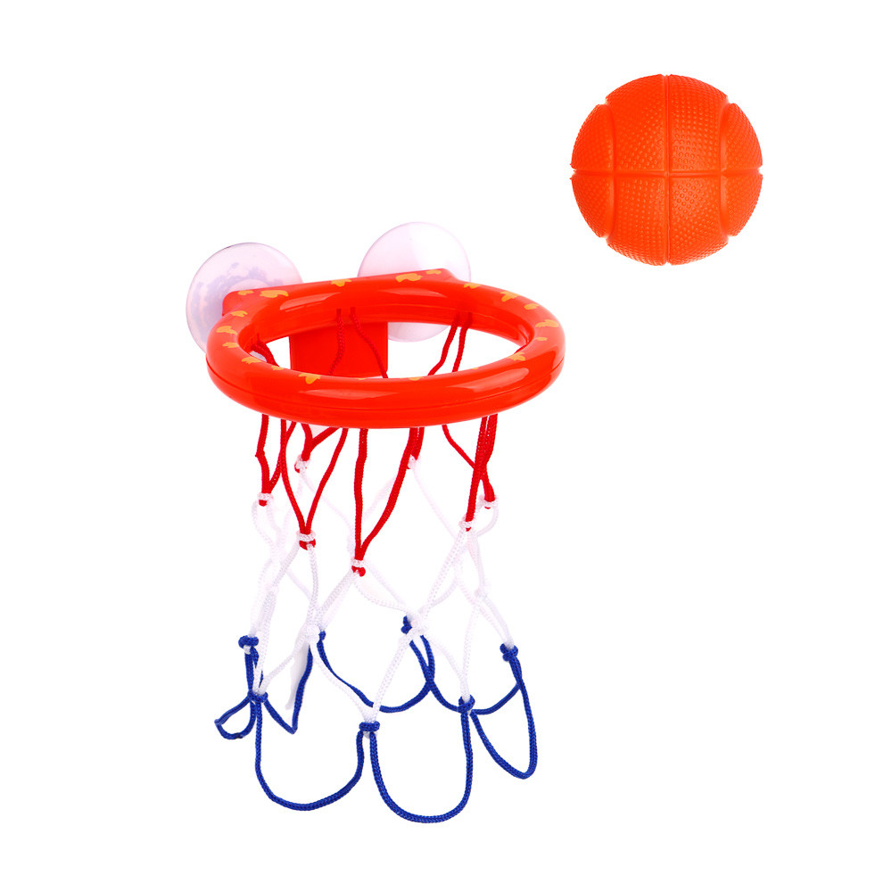 SILAPRO Набор для мини-баскетбола на присосках (корзина d14см-1шт; мяч 5.5см-3шт), пластик - фото 1 - id-p226158007