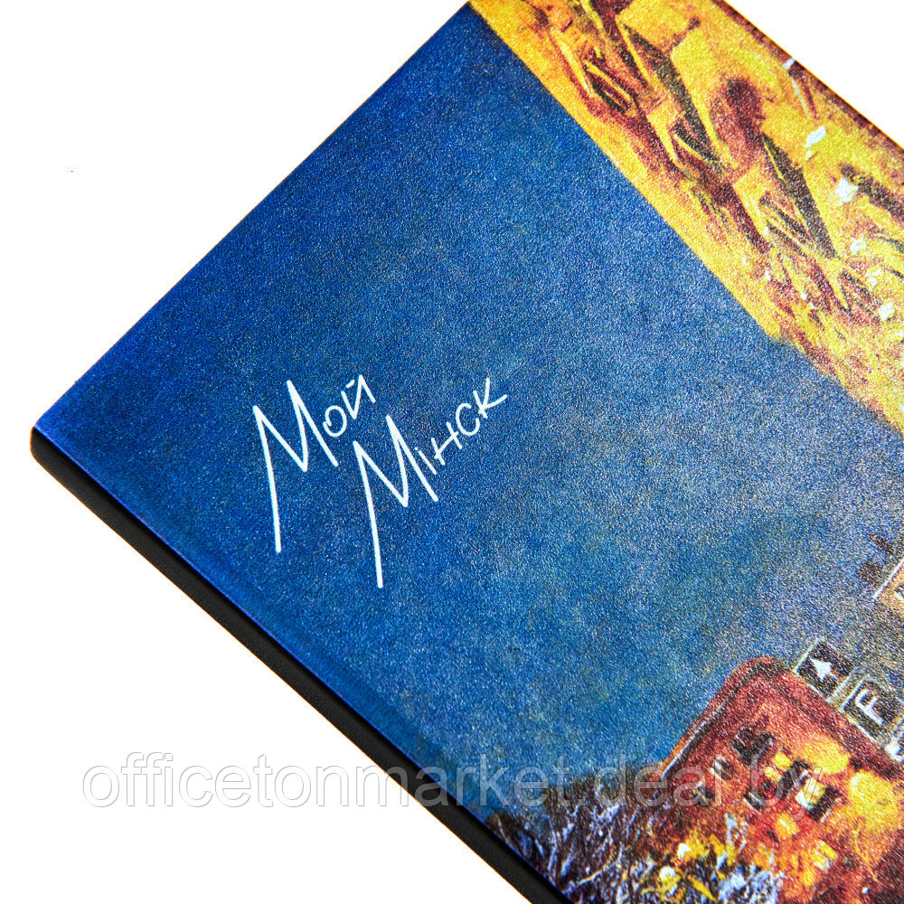 Скетчбук "Мой Мiнск", А5-, 80 листов, нелинованный, черный - фото 5 - id-p221681428