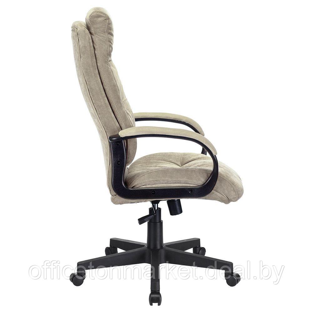 Кресло для руководителя Бюрократ CH-824 песочный Light-21, ткань, пластик - фото 3 - id-p223922628