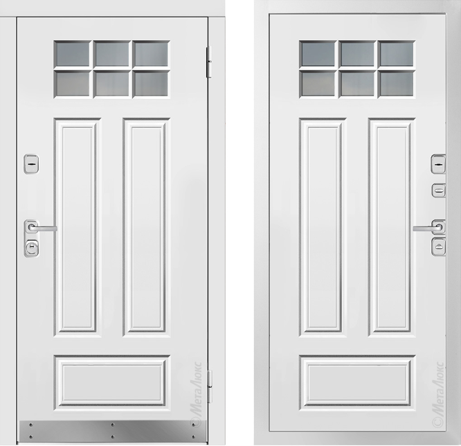 Двери металлические металюкс М451/6 Е1 - фото 1 - id-p226158397