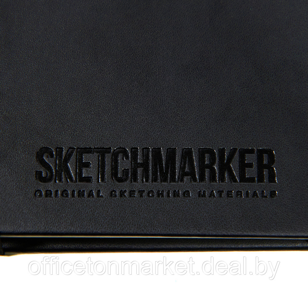 Скетчбук "Sketchmarker. Некранутае", 80 листов, нелинованный, черный - фото 8 - id-p224512066