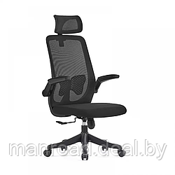 Кресло SitUp AMELIA PL Black (сетка Black/ткань Black)