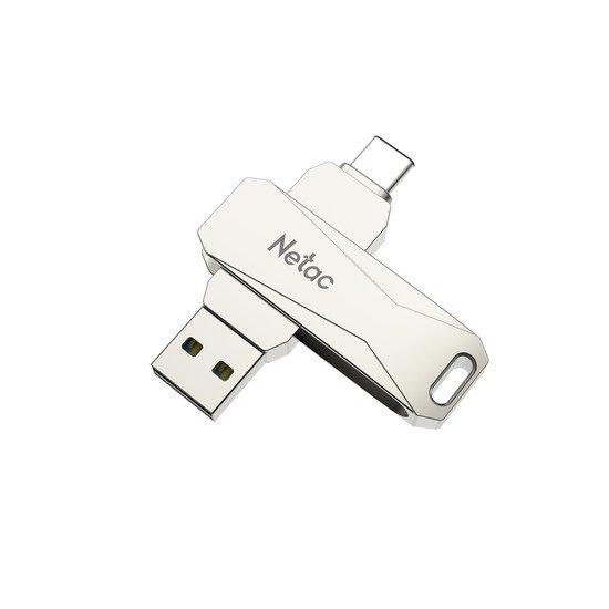 USB Flash Netac U782C USB3.0+TypeC Dual 256GB - фото 1 - id-p226158710