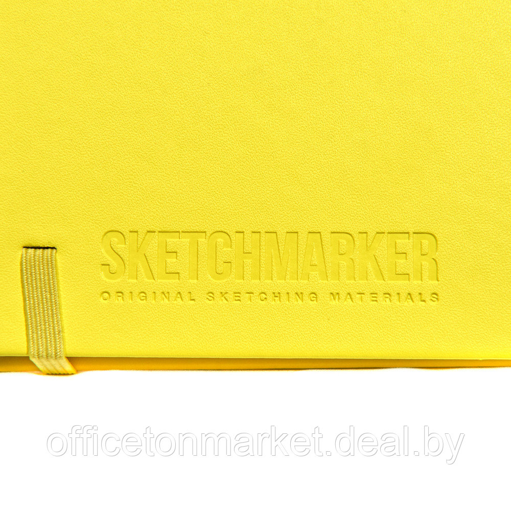 Скетчбук "Sketchmarker. Летуценна", 80 листов, нелинованный, лимонный - фото 8 - id-p218179800