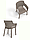 Кресло Eva, капучино, фото 2